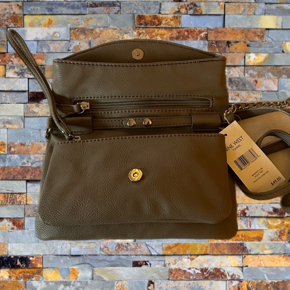 Nine West Convertible Crossbody/Clutch Wristlet - Picture 5 of 8